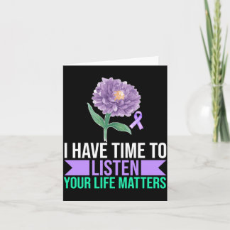 Mens Have Time To Listen Life Matters Performance Card