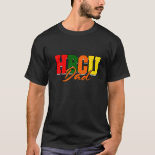Mens Hbcu Dad Historically Black College Educated T-Shirt