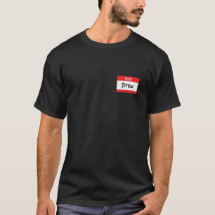 Mens Hello My Name Is Drew T-Shirt