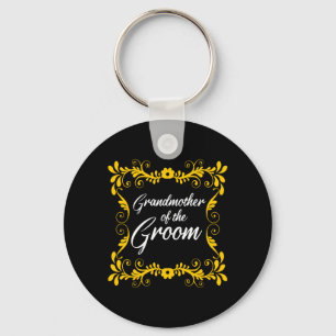 Mens Hen Party Grandmother Of The Groom Team Crew Key Ring
