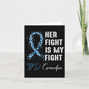 Mens Her Fight Is My Fight T1d Grandpa Type 1 Diab Card