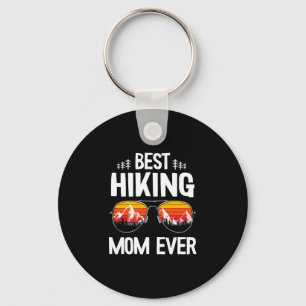 Mens hiking mum outdoor vacation retro vintage key ring