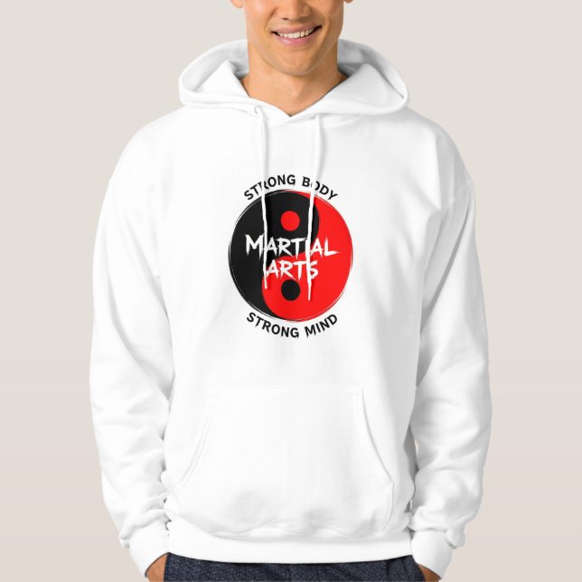 MENS HOODED SWEATSHIRT (Front)