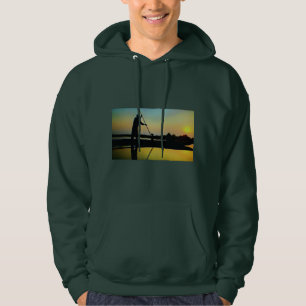 MEN'S HOODED SWEATSHIRT - RIVER TRAVELLING