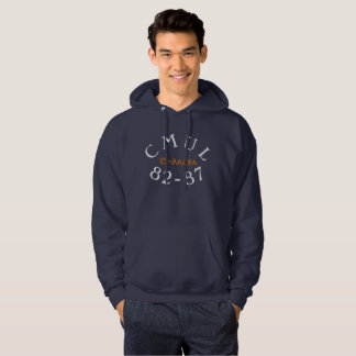 Men's Hoodie-Blue CMUL Idi-Araba 82-87 Hoodie