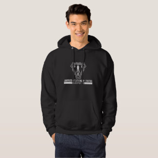 Mens Hoodie - Original GRC Logo - White