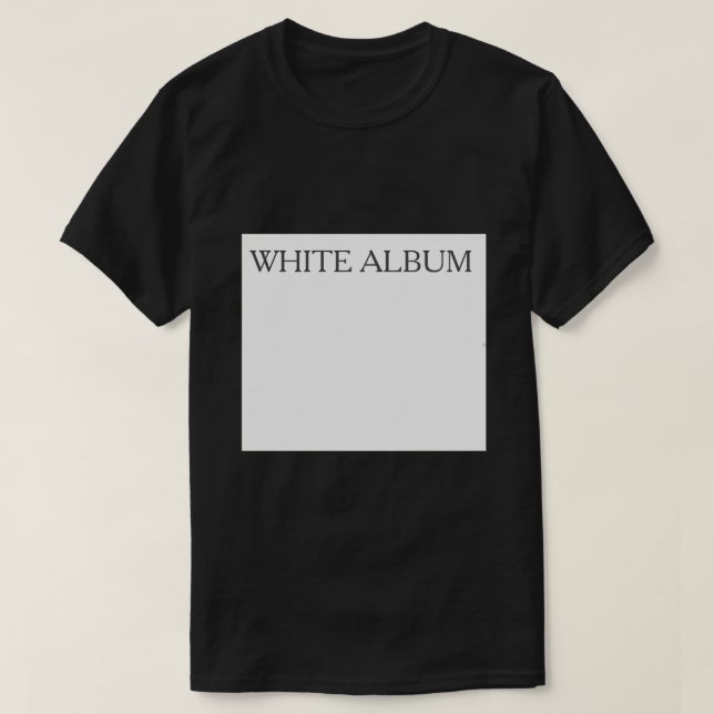 Men's Hoodie White Album T-Shirt (Design Front)