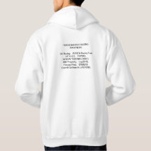 Mens Hoodie with Sponsors