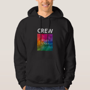 Mens Hoodies Your Company Business Logo Here Crew