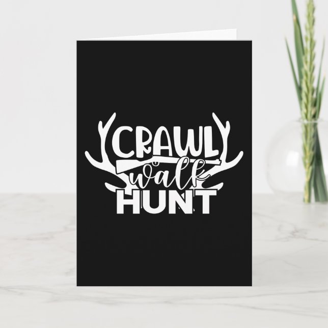 Men's Hunting Graphic Printed Short Sleeve T-Shirt Card (Front)