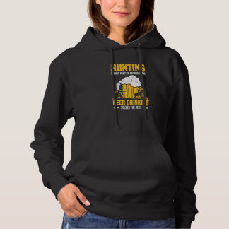 Mens Hunting Solves Most Of My Problems Deer Hunte Hoodie