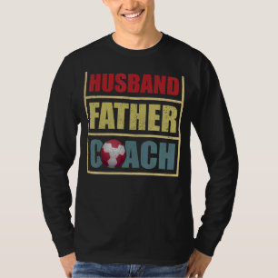 Mens Husband Father Handball Coach Father's Day T-Shirt