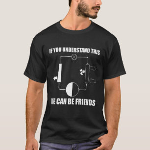 Mens HVAC Tech AC Repairman Technician We Can be T-Shirt