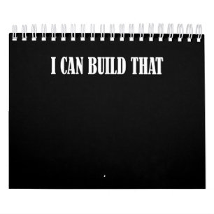 Mens I Can Build That T Woodworking Carpenter Calendar