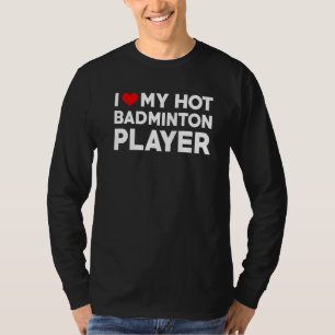 Mens I Love My Hot Husband Handballer Fiance T-Shirt