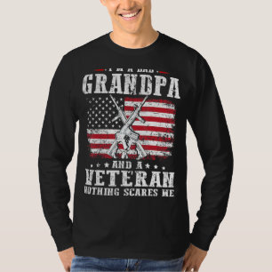 Mens I M A Dad Grandpa Veteran Father S Day T-Shirt