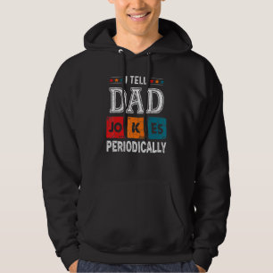 Mens I Tell Dad Jokes Periodically Retro 4th Of J Hoodie
