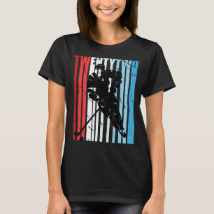 Mens Ice Hockey 22nd Birthday Player Motivational T-Shirt