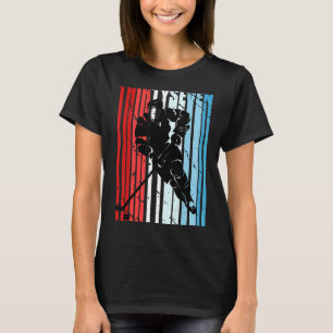 Mens Ice Hockey 37th Birthday Player Motivational  T-Shirt