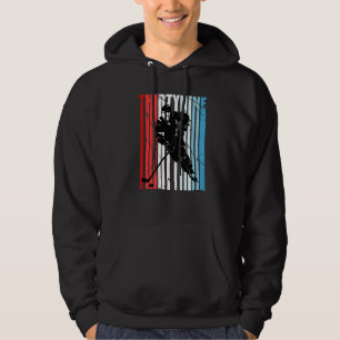 Mens Ice Hockey 39th Birthday Player Motivational  Hoodie