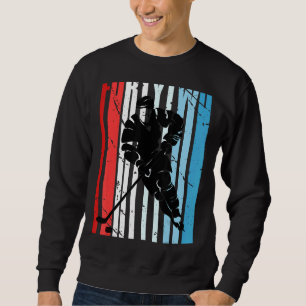 Mens Ice Hockey 42nd Birthday Player Motivational Sweatshirt