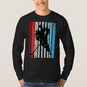 Mens Ice Hockey 42nd Birthday Player Motivational T-Shirt