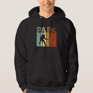 Mens Ice Hockey Sports Icehockey Player Papa Cool  Hoodie