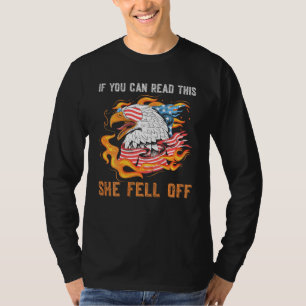 Mens If You Can Read This She Fell Off Patriotic B T-Shirt