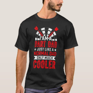 Mens I'm A Dart Dad Just Like A Normal Dad Men's T-Shirt