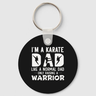Mens I'm A Karate Dad Like A Normal Dad Only Raisi Key Ring