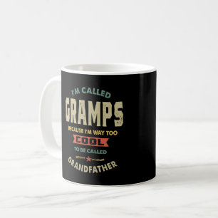 Mens I'm Called Gramps Cool Grandpa Gift Coffee Mug