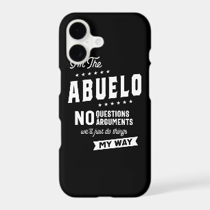 Mens I'm The Abuelo No Questions Arguments