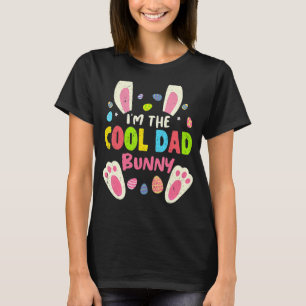 Mens I'm The Cool Dad Bunny Father Matching Family T-Shirt