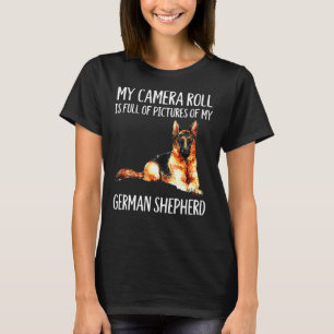 Mens Is Full Of Pictures Of My German Shepherd For T-Shirt