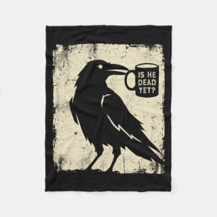 Mens Is He Vintage Government Agencyd Yet Fleece Blanket