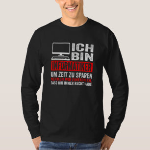 Mens It Expert Computer Science T-Shirt