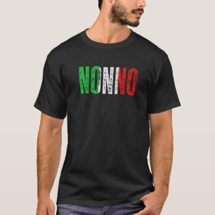 Mens Italian Culture Family Italy Born Nonno T-Shirt