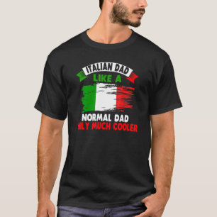 Mens Italy Italia Italian Dad Fathers Day T-Shirt