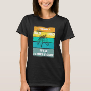 Mens Its Not A Dad Bod Its A Father Figure Horse V T-Shirt