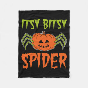 Mens Itsy Bitsy Spider Halloween Costume 2020 Fleece Blanket