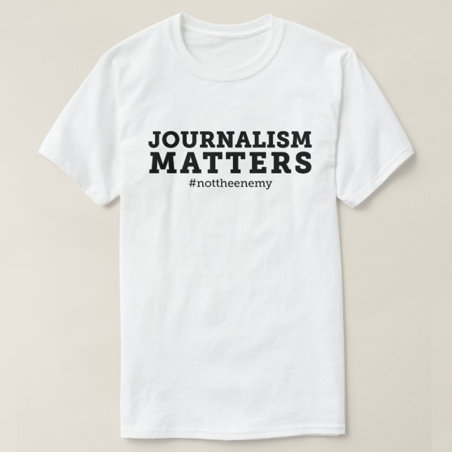 Men's Journalism Matters T-Shirt (Design Front)
