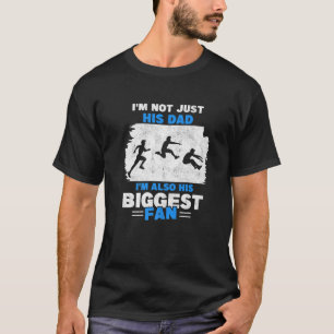 Mens Jumping Triple Jump Track And Field Dad Of Lo T-Shirt