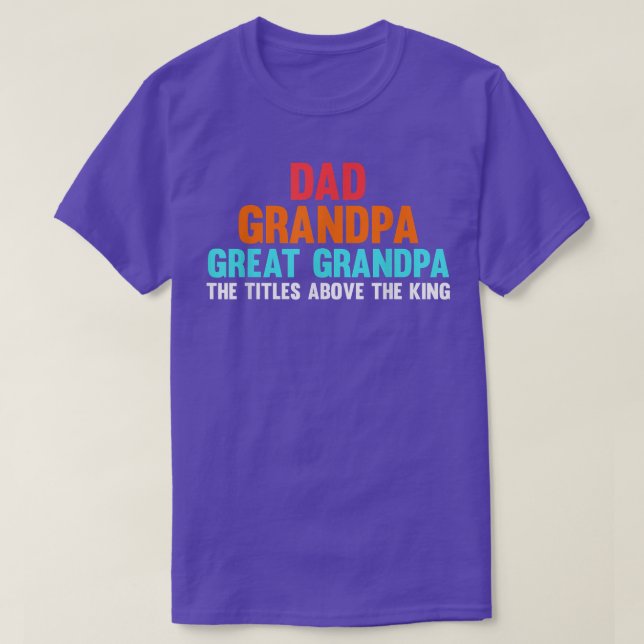Mens just another cool dad grandpa grandfather gra T-Shirt (Design Front)