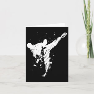 Mens Karate Shirt Card