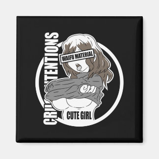 Mens Kawaii Anime Manga Babe Girl Cosplay Gifts Magnet