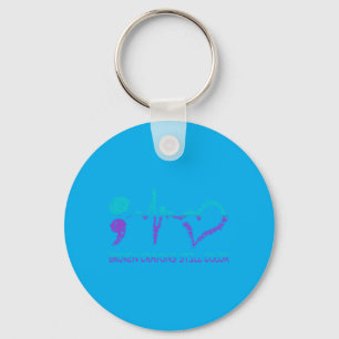 Mens Keep Healing Prevention Mental Health Key Ring