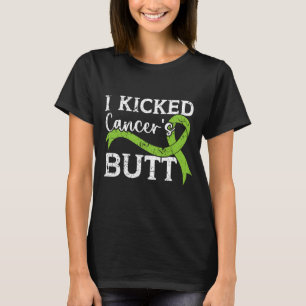 Mens Kicked Cancers Butt Non-Hodgkin Lymphoma T-Shirt