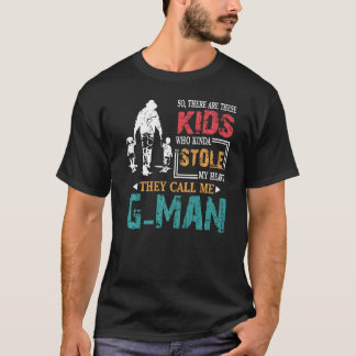 Mens Kids Stole My Heart They Call Me 1 T-Shirt