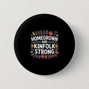Mens kinfolk relatives heritage kin group family 6 cm round badge