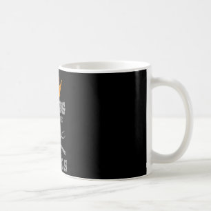 Mens king of the coals grill barbecue meat coffee mug